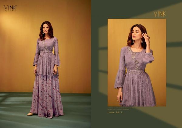 Vink Lilac Exclusive Wear Fancy Kurti With Skirt Collection